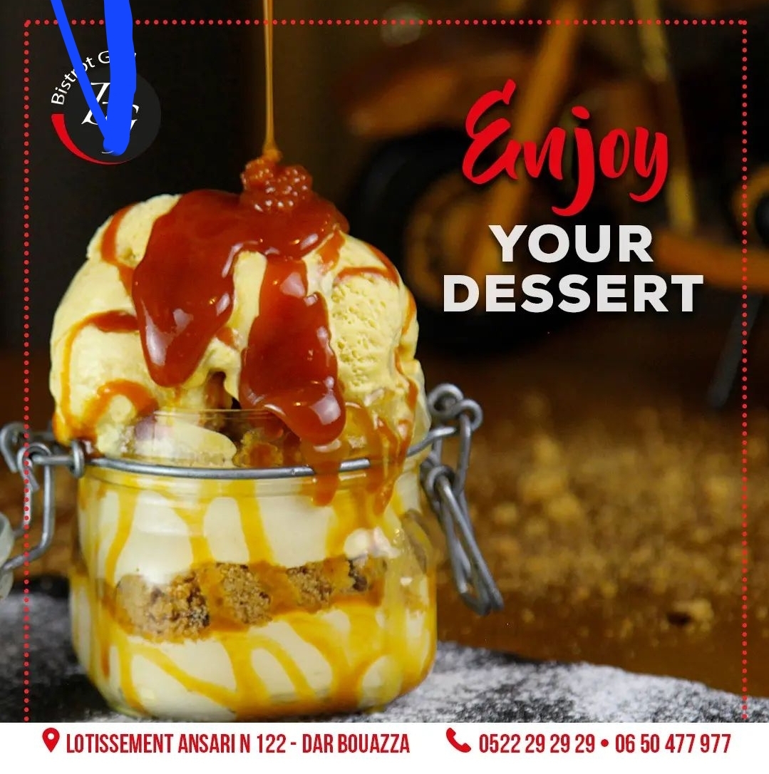 Enjoy your dessert