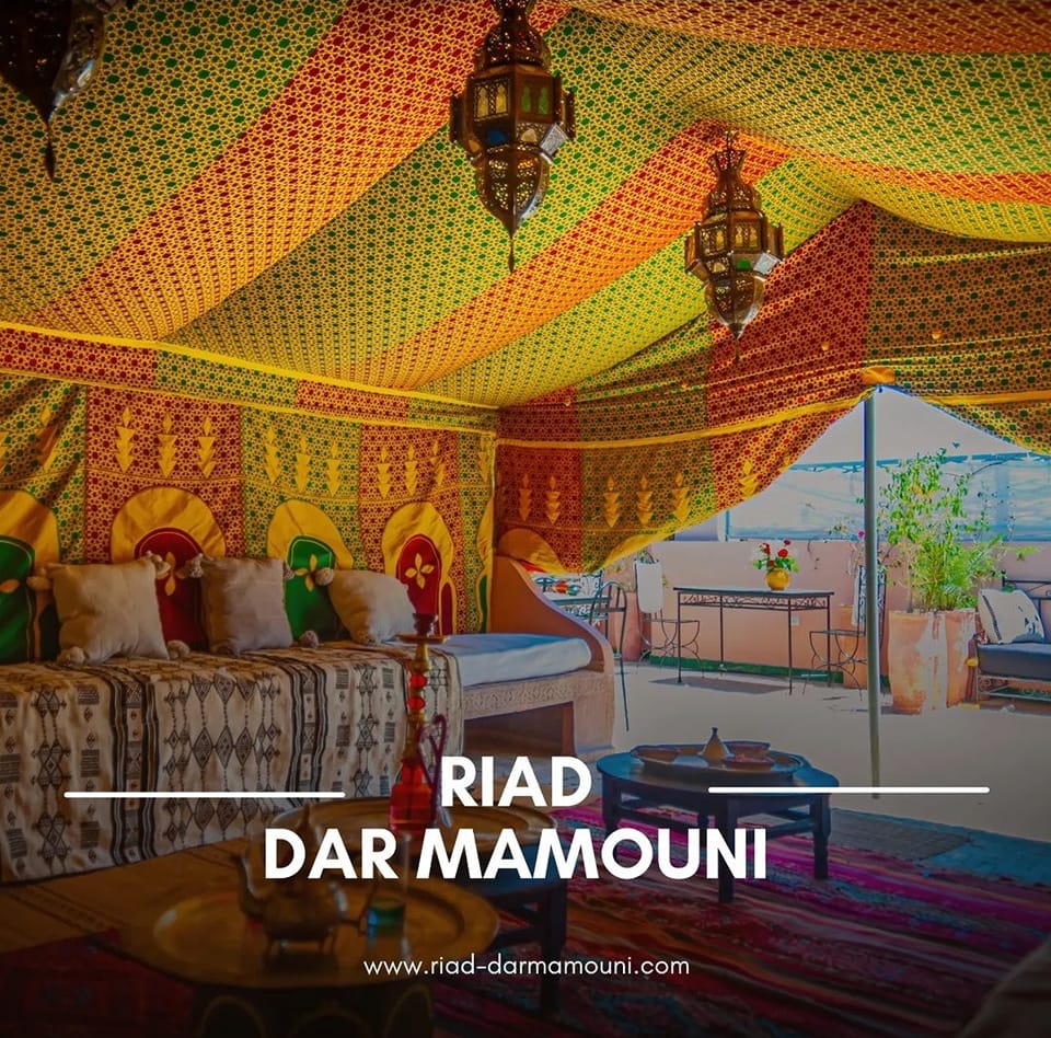 La terrasse du Riad Dar Mamouni 