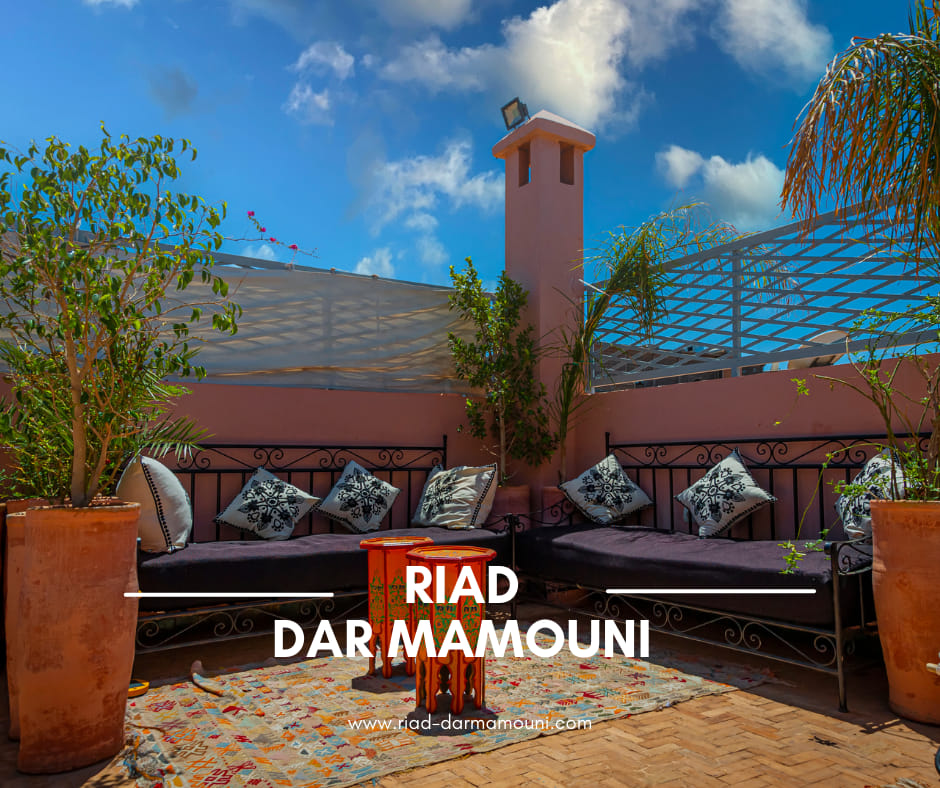 La terrasse du Riad Dar Mamouni 