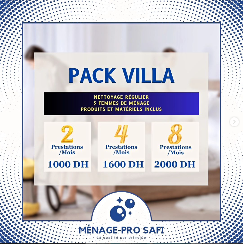 Pack villa
