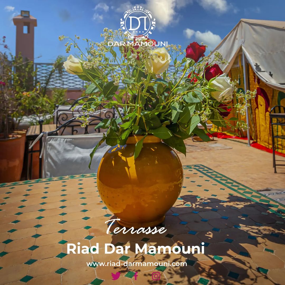 La terrasse du Riad Dar Mamouni